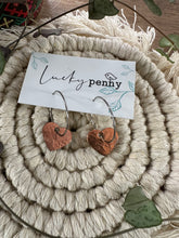 Load image into Gallery viewer, Dangling Lucky Penny Earrings