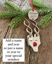 Load image into Gallery viewer, "Fork reindeer" - Christmas tree Decoration ornament