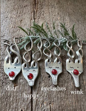 Load image into Gallery viewer, Festive Fork reindeer - Christmas tree Decoration ornament
