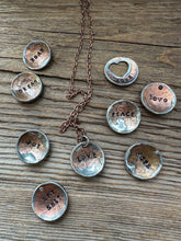 Load image into Gallery viewer, Rustic Handstamped Penny Necklace