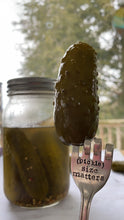 Load image into Gallery viewer, Pickle or olive Sl*t “Pickle" Fork