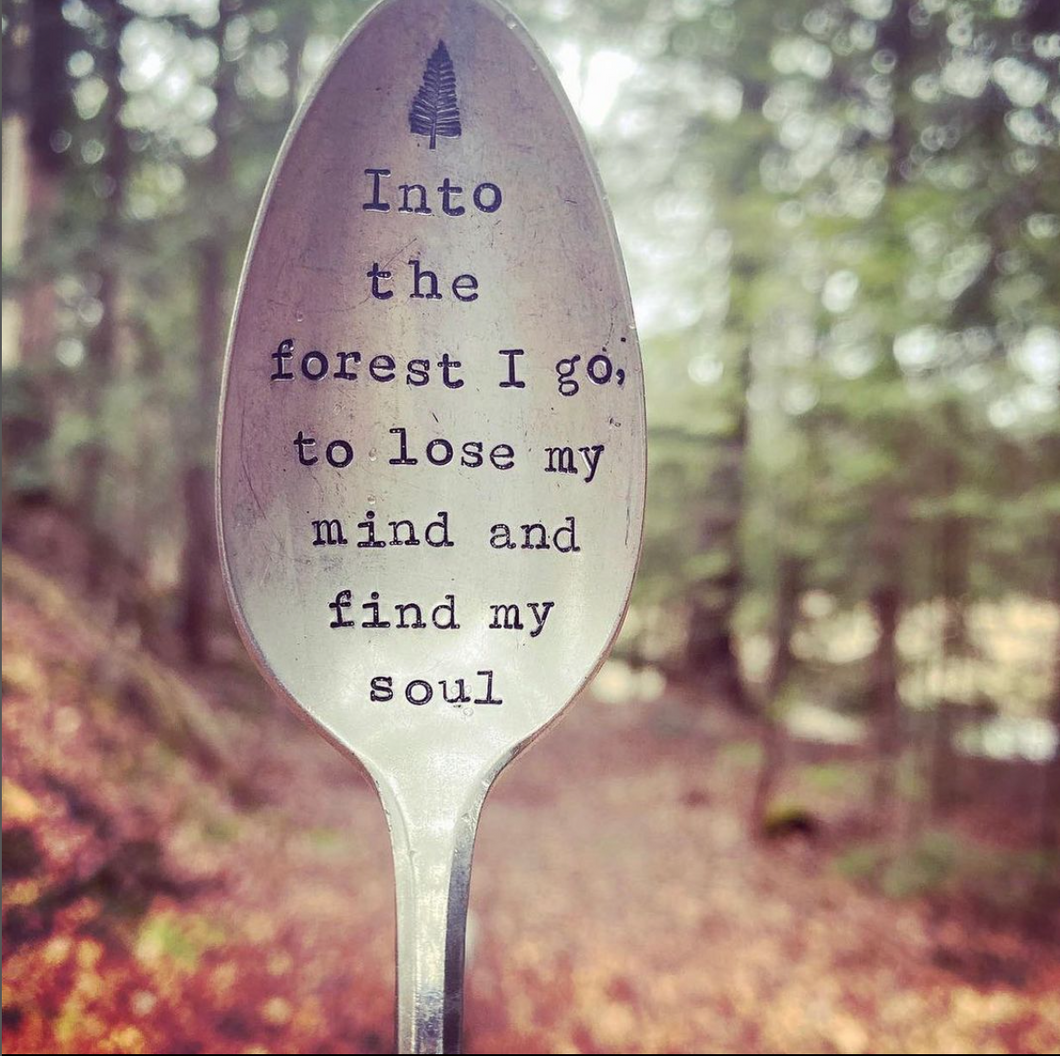 Into the forest I go spoon