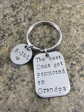Load image into Gallery viewer, "Promoted to Grandpa" Keytag