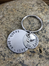 Load image into Gallery viewer, Teacher - Inspire Keytag