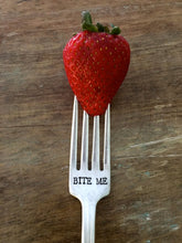 Load image into Gallery viewer, "Bite me" Fork