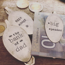 Load image into Gallery viewer, Hand Stamped Money Clip