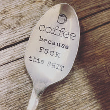 Load image into Gallery viewer, Cursing Cutlery - "Because.. this shit!"