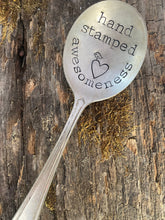 Load image into Gallery viewer, Custom Hand Stamped Silverware