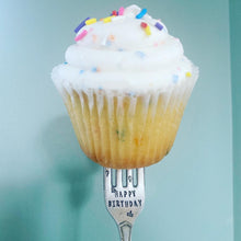 Load image into Gallery viewer, "Happy Birthday" Fork