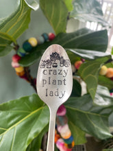 Load image into Gallery viewer, "Crazy Plant Lady" Spoon