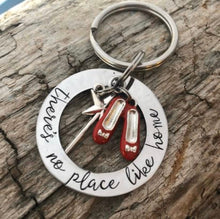 Load image into Gallery viewer, "There's No Place Like Home" Keytag