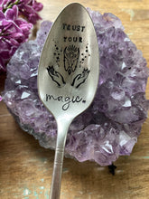 Load image into Gallery viewer, "Trust Your Magic Hand" Spoon