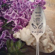 Load image into Gallery viewer, "Trust Your Magic Hand" Spoon