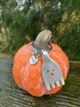 Load image into Gallery viewer, "Booo" Ghost Keytag