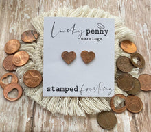 Load image into Gallery viewer, Lucky Penny Earrings