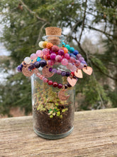 Load image into Gallery viewer, Lucky Penny Rainbow Gemstone Bracelet