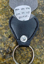 Load image into Gallery viewer, "You are the Pic to My Guitar" Keytag