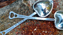 Load image into Gallery viewer, Hand Stamped Tea Infuser