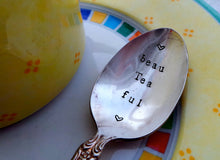 Load image into Gallery viewer, "Beau-Tea-Ful" Spoon