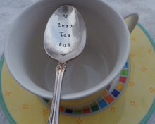 Load image into Gallery viewer, "Beau-Tea-Ful" Spoon