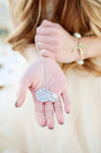 Load image into Gallery viewer, "The Love Between a Mother/Daughter is Forever" Necklace/KeyTag