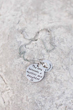 Load image into Gallery viewer, "The Love Between a Mother/Daughter is Forever" Necklace/KeyTag