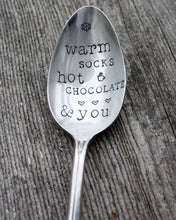 Load image into Gallery viewer, Say, I love you - "Warm Socks, Hot Chocolate & You"