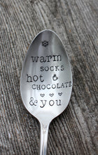 Load image into Gallery viewer, Say, I love you - "Warm Socks, Hot Chocolate & You"