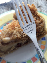 Load image into Gallery viewer, "I licked it, so it's mine!" Fork
