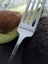 Load image into Gallery viewer, "Avoholic" Avocado Fork