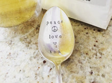 Load image into Gallery viewer, "Peace, Love, Tea (or Coffee)
