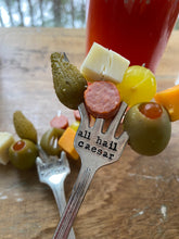 Load image into Gallery viewer, "Caesar cocktail stirrer” Fork