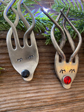 Load image into Gallery viewer, "Fork reindeer" - Christmas tree Decoration ornament