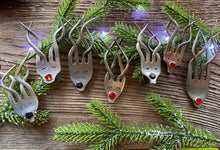 Load image into Gallery viewer, "Fork reindeer" - Christmas tree Decoration ornament