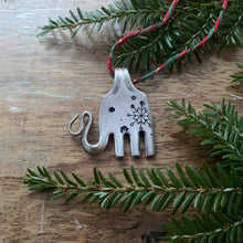Load image into Gallery viewer, "Fork elephant" - Christmas Decoration