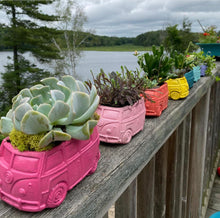 Load image into Gallery viewer, Betty the Bus planter