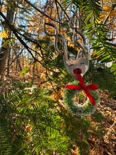 Load image into Gallery viewer, Festive Fork reindeer - Christmas tree Decoration ornament
