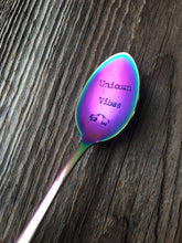 Load image into Gallery viewer, &quot;Unicorn/Rainbow&quot; Spoon
