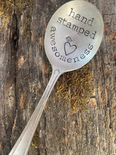 Load image into Gallery viewer, Custom Hand Stamped Silverware
