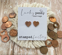 Load image into Gallery viewer, Lucky Penny Earrings
