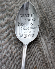Load image into Gallery viewer, Say, I love you -  &quot;Warm Socks, Hot Chocolate &amp; You&quot;
