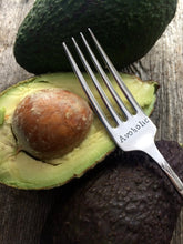 Load image into Gallery viewer, &quot;Avoholic&quot; Avocado Fork
