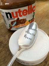 Load image into Gallery viewer, &quot;MY Nutella&quot; Spoon
