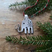 Load image into Gallery viewer, &quot;Fork elephant&quot; - Christmas Decoration
